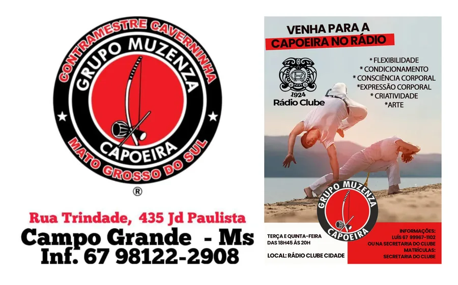 Grupo Muzenza de Capoeira — Educação em Campo Grande/MS